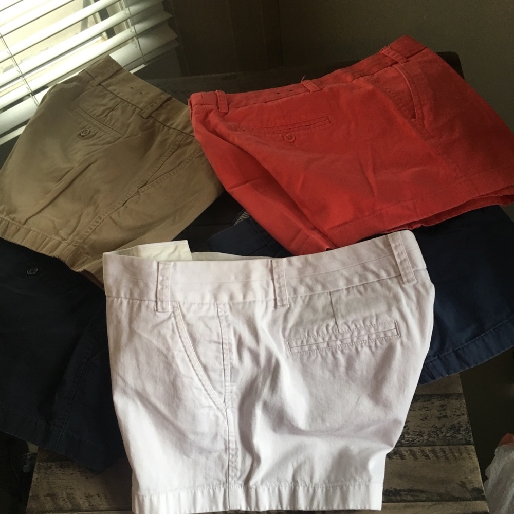 6 j crew shorts size 10